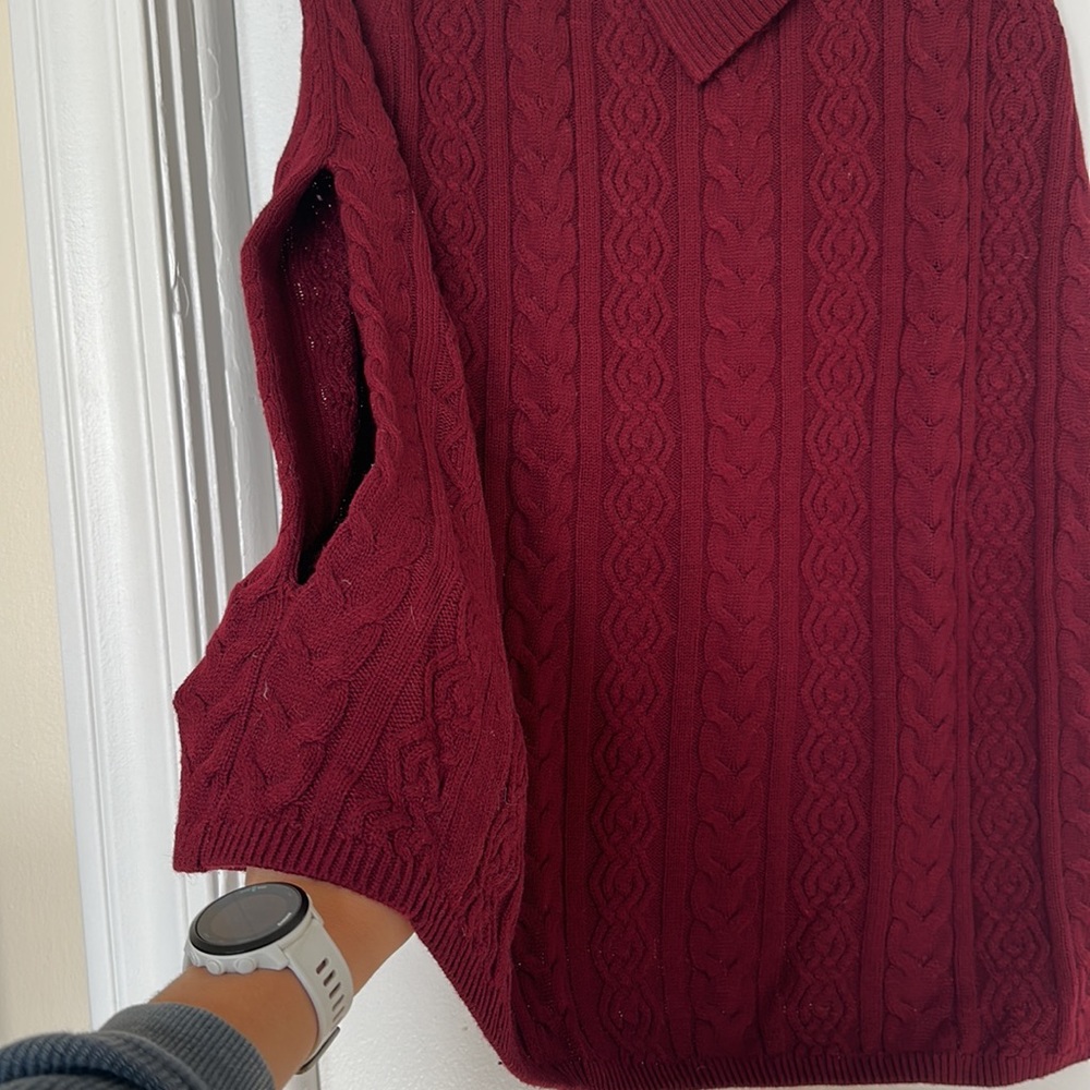 Talbots Poncho - Picture 2 of 4